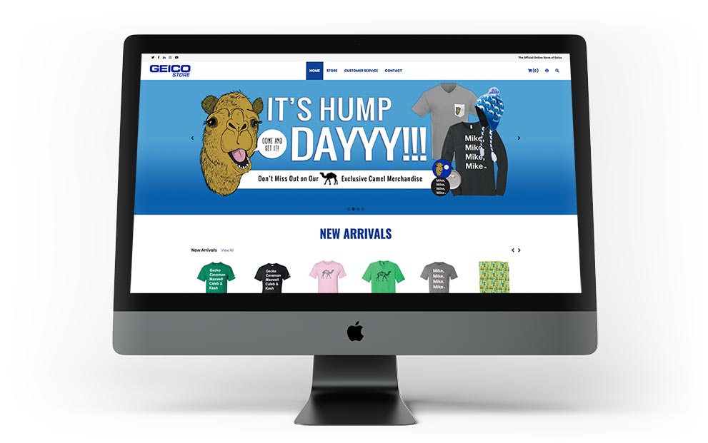 Geico eCommerce Store